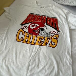 Kansas City Chiefs White T-Shirt